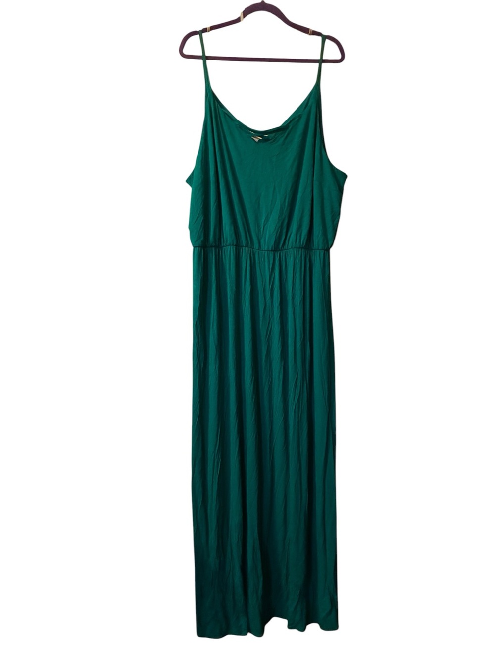NWT MAURICE’S GREEN MAXI DRESS SIZE 3